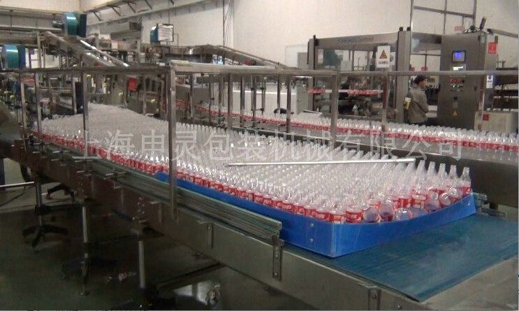 空瓶輸送線為加工節省時間